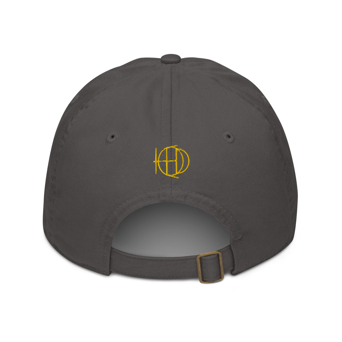 Organic dad hat HED Gold Logo