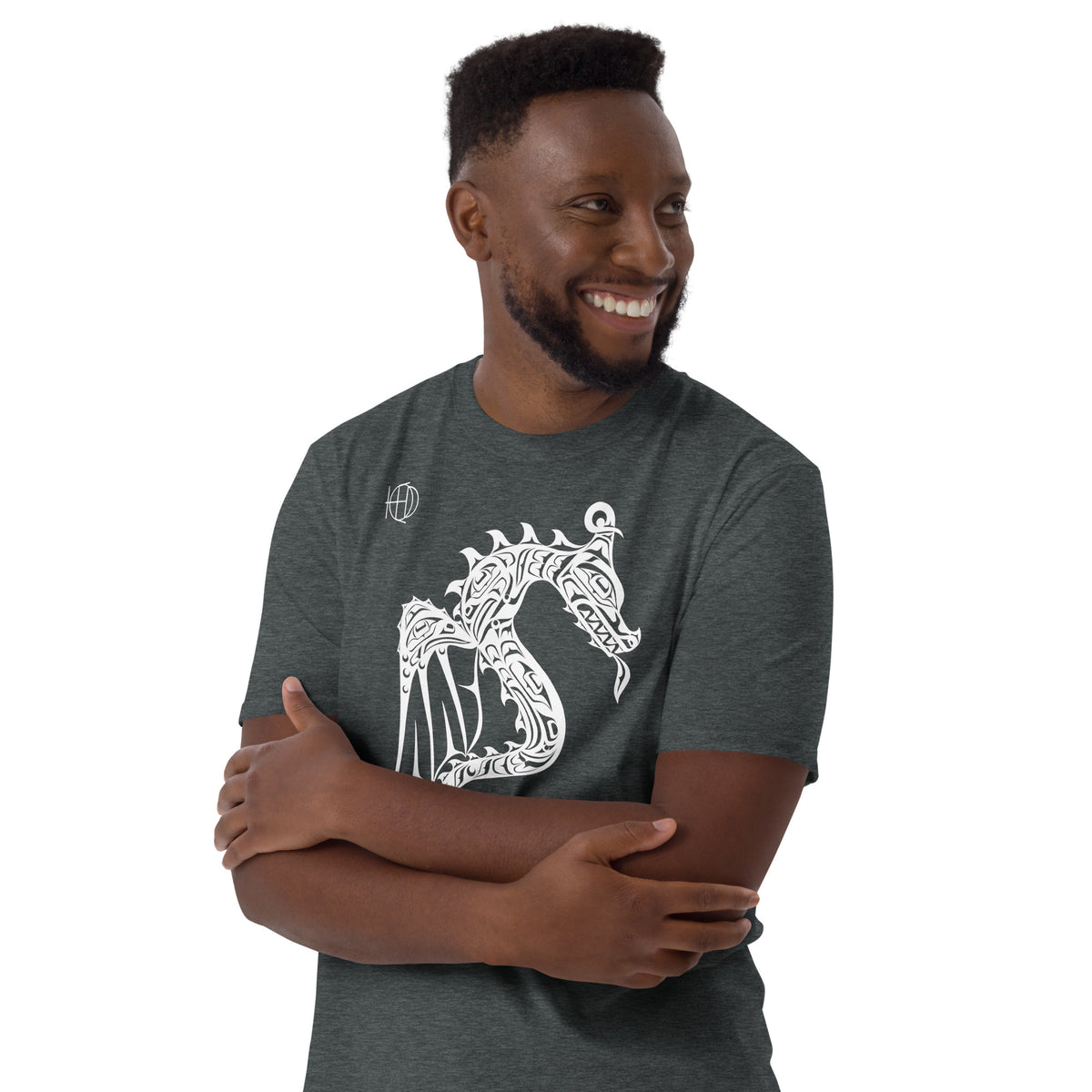 Short-Sleeve Unisex T-Shirt HED Ghost Dragon design