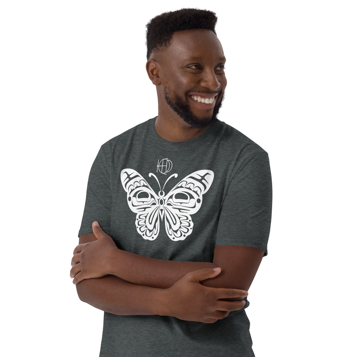 Short-Sleeve Unisex T-Shirt HED Hamumu-Butterfly design