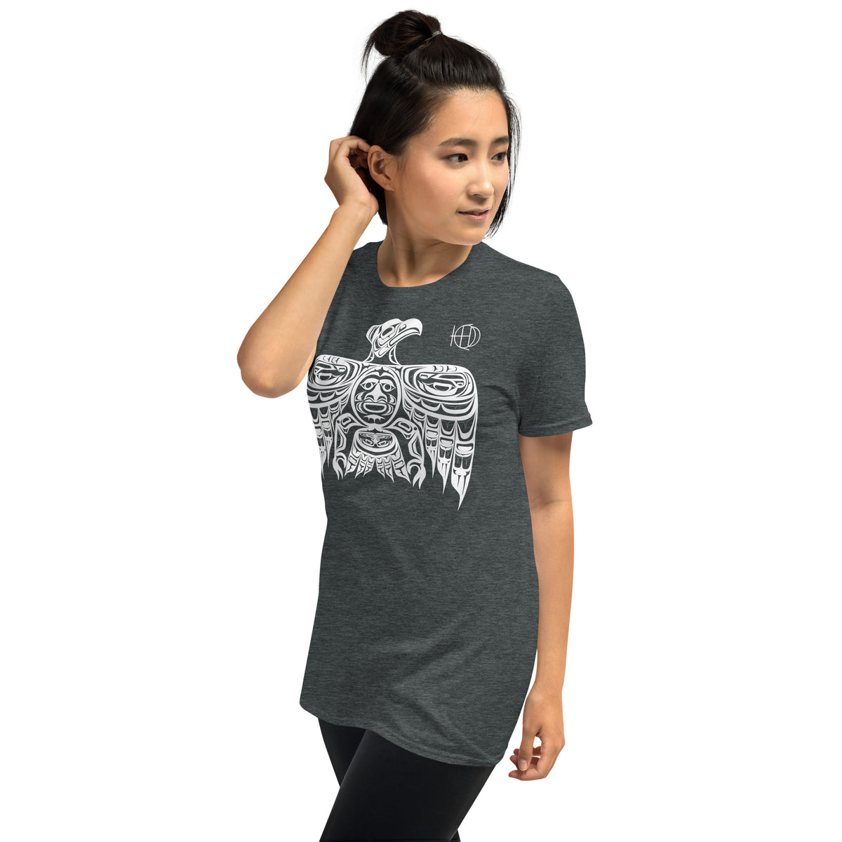 Short-Sleeve Unisex T-Shirt HED Moon Eagle design