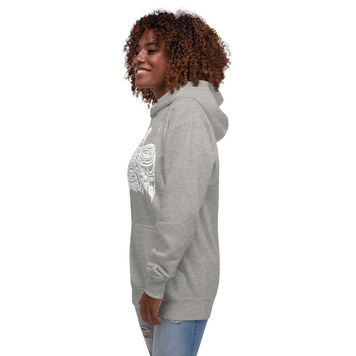 Unisex Hoodie HED Moon Eagle design