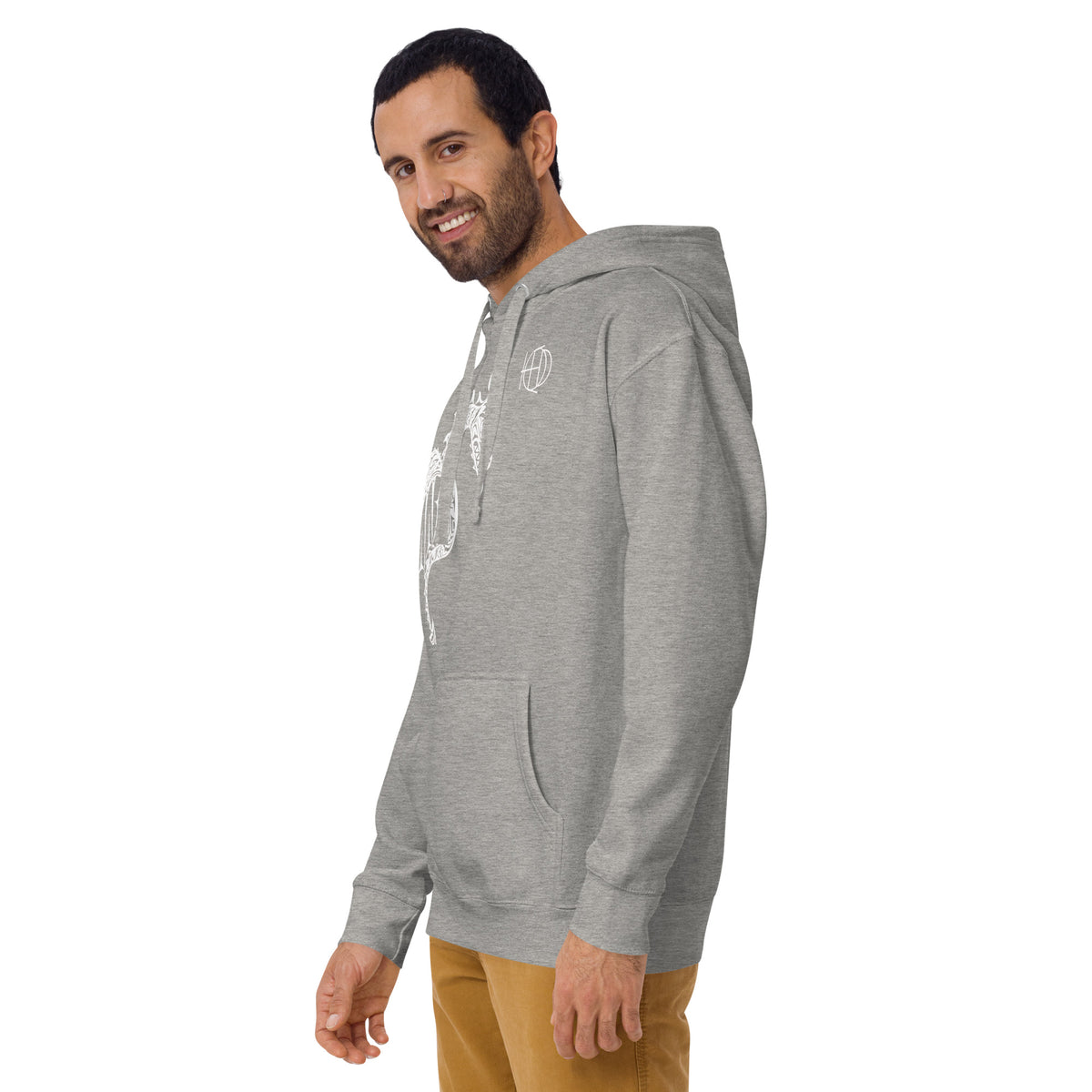 Unisex Hoodie HED Ghost Dragon design