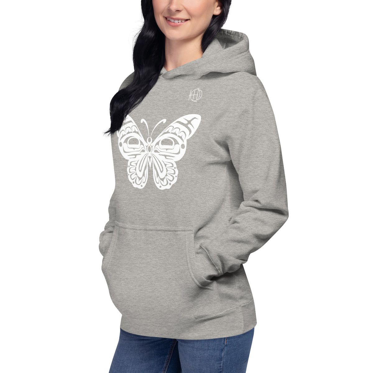 Unisex Hoodie HED Hamumu-Butterfly design