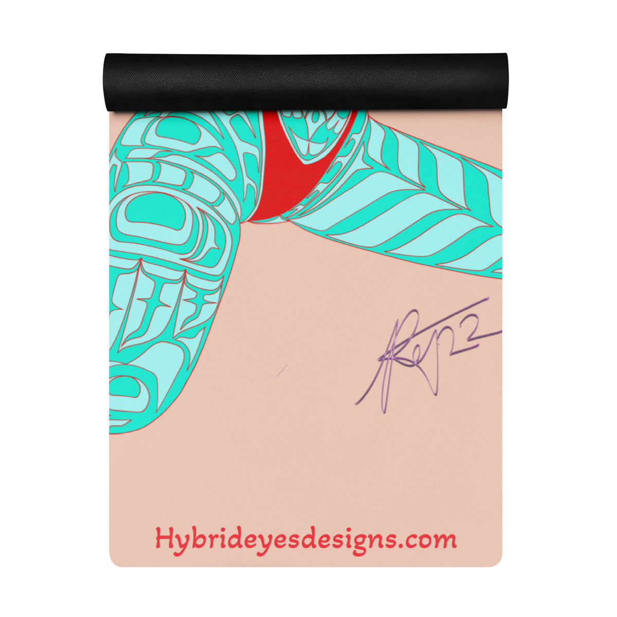 Yoga mat HED Temptress design