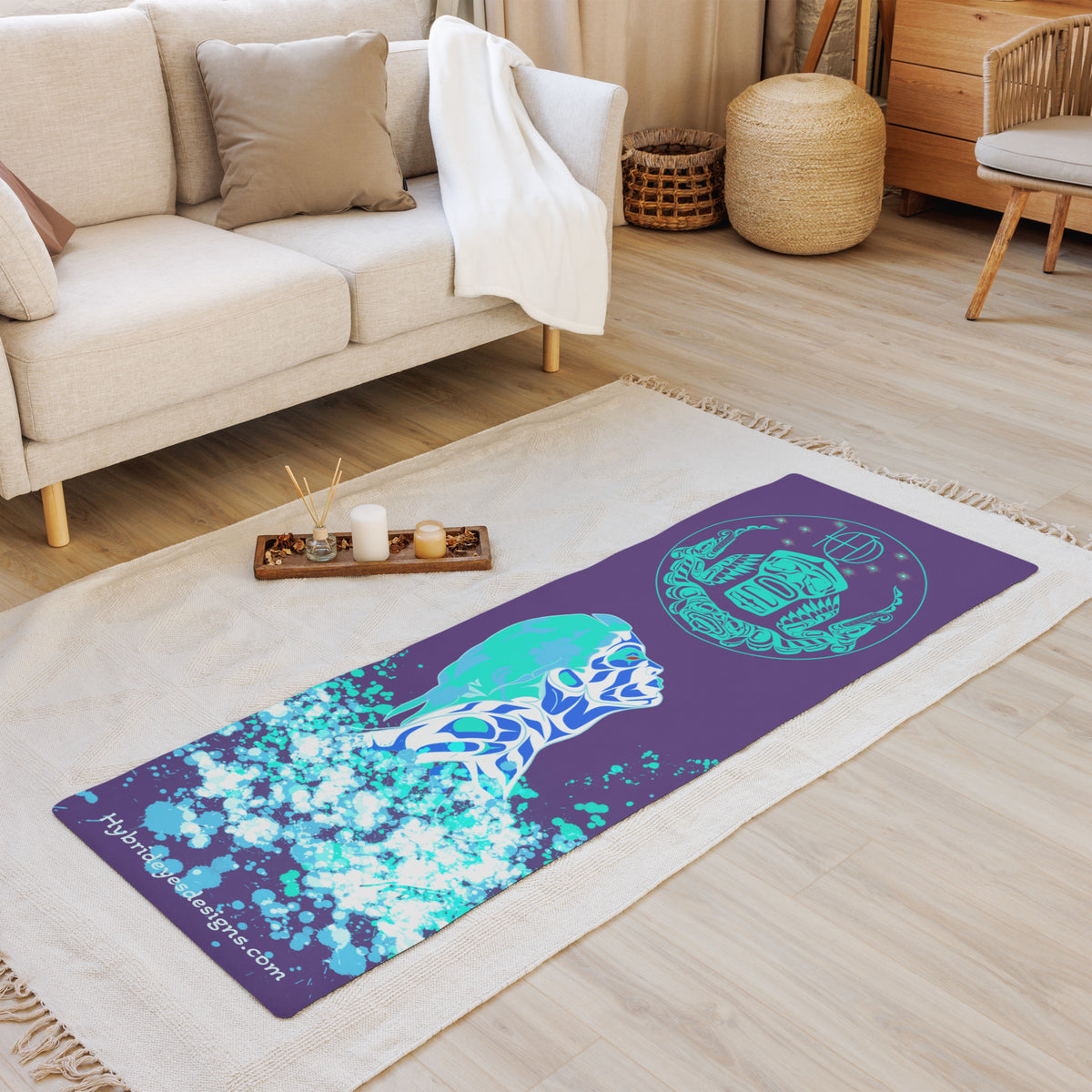 Yoga mat HED Breathe Of Rebirth Design