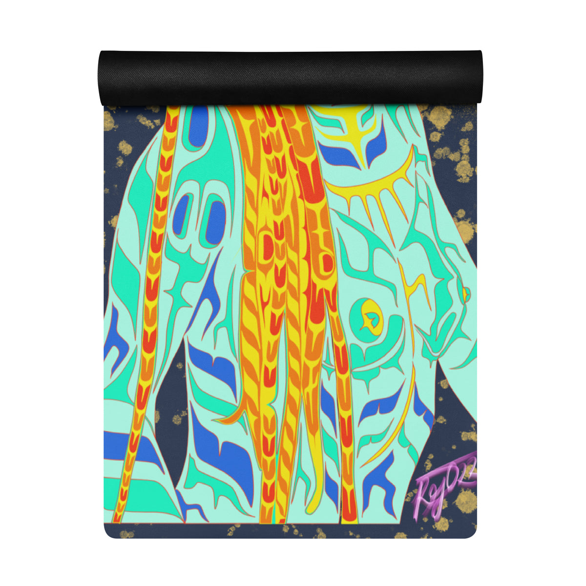 Yoga mat HED Pagan Gods Be Praised design