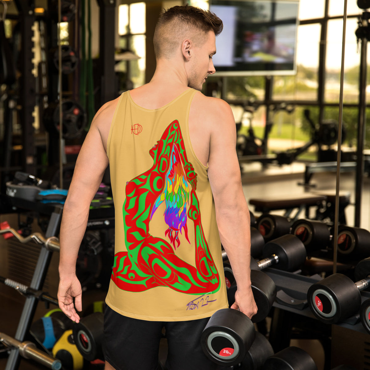 Unisex Tank Top Wagalus Woman design