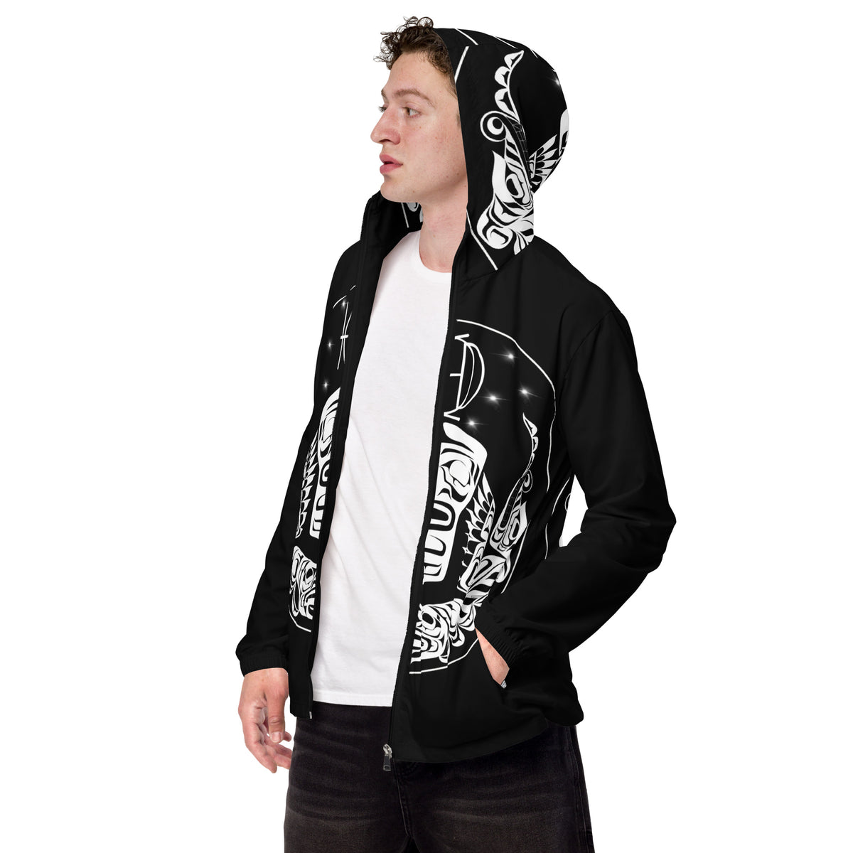 Men’s windbreaker HED Emblem Design