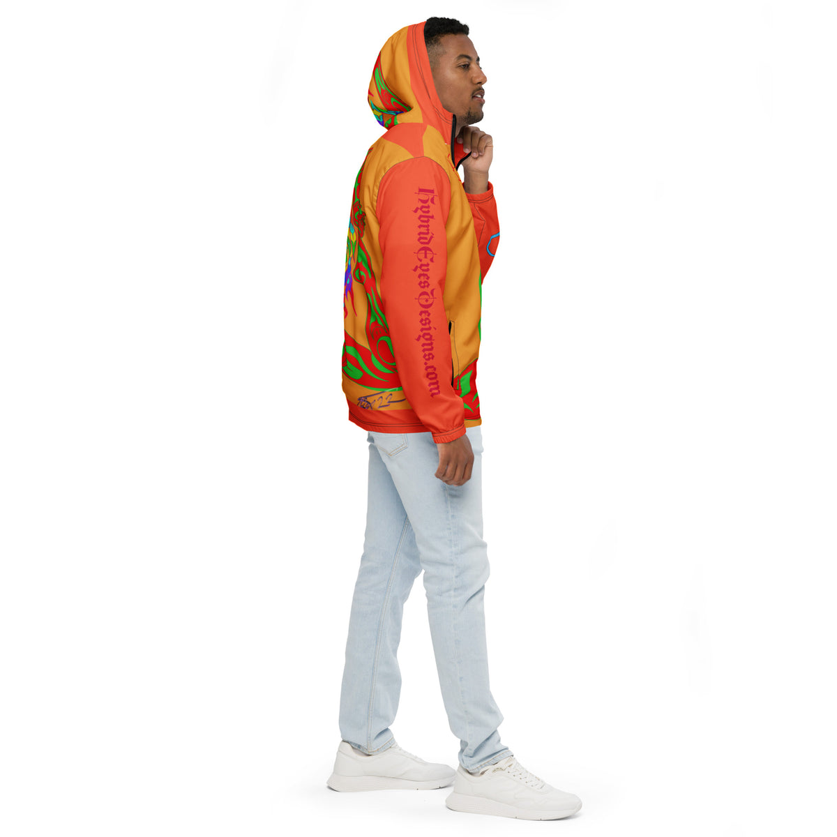 Men’s windbreaker HED Wagalus Woman #1 Design