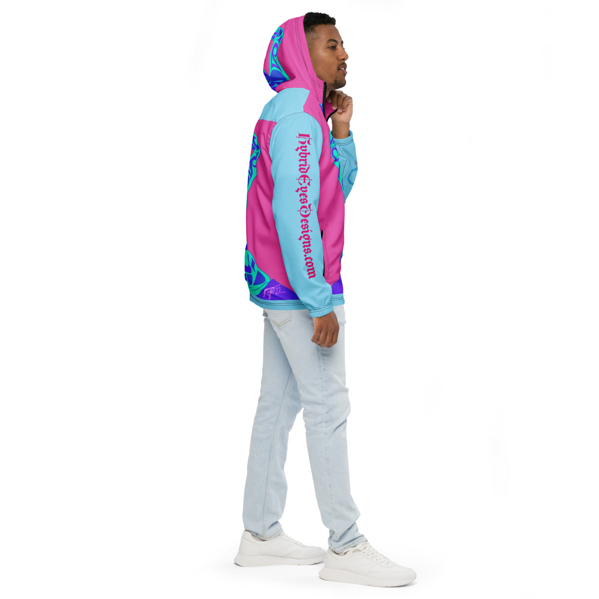 Men’s windbreaker HED Copper Back Woman Design