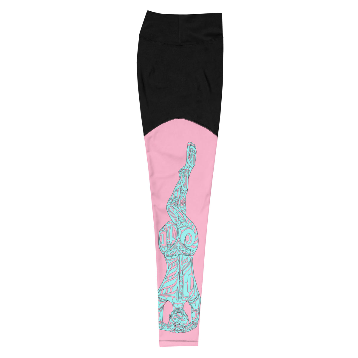 Sports Leggings HED Sea Serpent Design