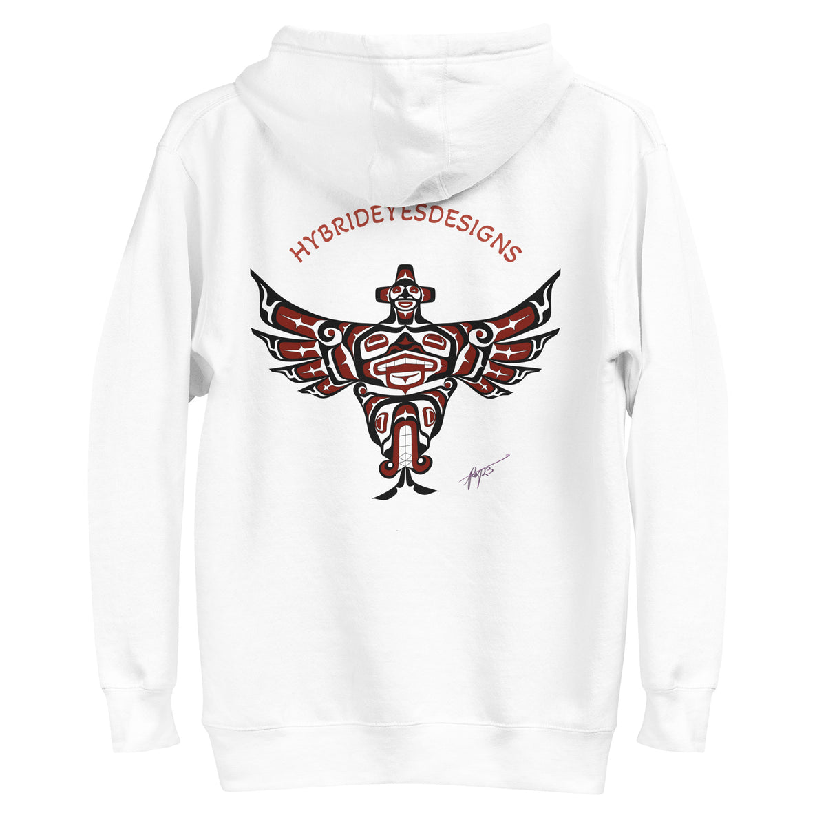 Unisex Hoodie HED Balance and Power Design