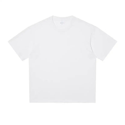 Oversized T Shirt for Men Women 280gsm Heavy Cotton Shirts Summer O-neck Oversize Tees Solid Casual Streetwear Fashion Clothing