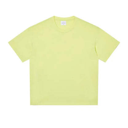 Oversized T Shirt for Men Women 280gsm Heavy Cotton Shirts Summer O-neck Oversize Tees Solid Casual Streetwear Fashion Clothing