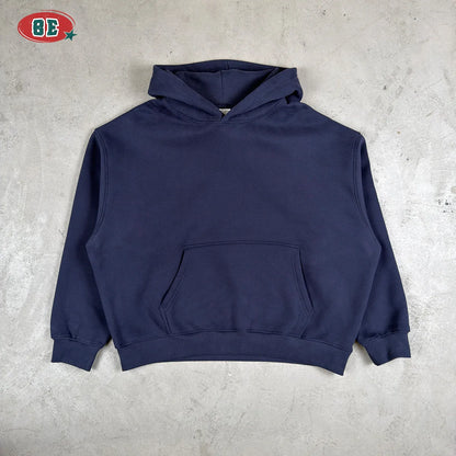 Oversize Men's Grey Hoodies Sweatshirt Fleece Oversized Hooded Collar Cotton Fall Hoodies Casual Loose Fit Ultra Soft Pullover