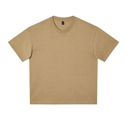 Oversized T Shirt for Men Women 280gsm Heavy Cotton Shirts Summer O-neck Oversize Tees Solid Casual Streetwear Fashion Clothing