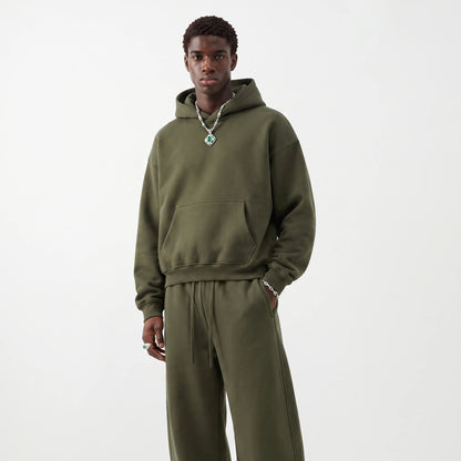 Oversize Men's Grey Hoodies Sweatshirt Fleece Oversized Hooded Collar Cotton Fall Hoodies Casual Loose Fit Ultra Soft Pullover