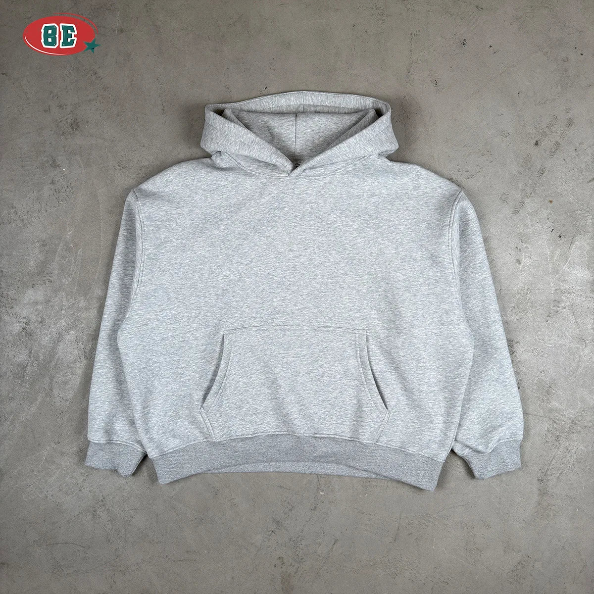 Oversize Men's Grey Hoodies Sweatshirt Fleece Oversized Hooded Collar Cotton Fall Hoodies Casual Loose Fit Ultra Soft Pullover
