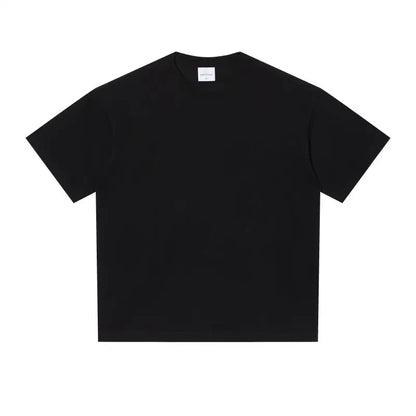 Oversized T Shirt for Men Women 280gsm Heavy Cotton Shirts Summer O-neck Oversize Tees Solid Casual Streetwear Fashion Clothing