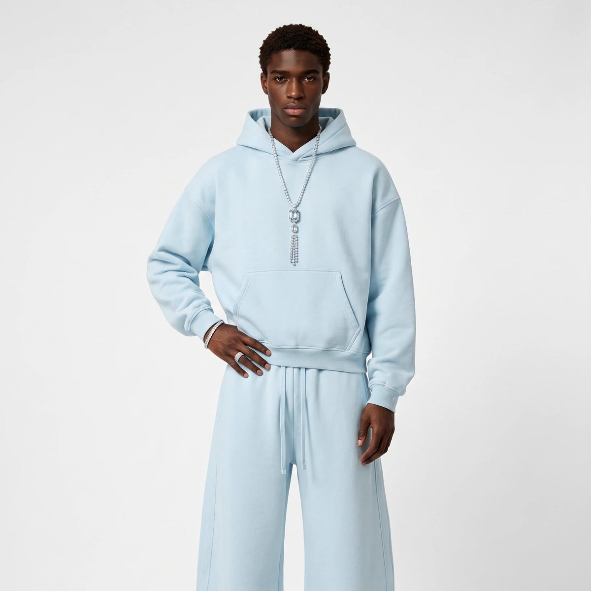 Oversize Men's Grey Hoodies Sweatshirt Fleece Oversized Hooded Collar Cotton Fall Hoodies Casual Loose Fit Ultra Soft Pullover