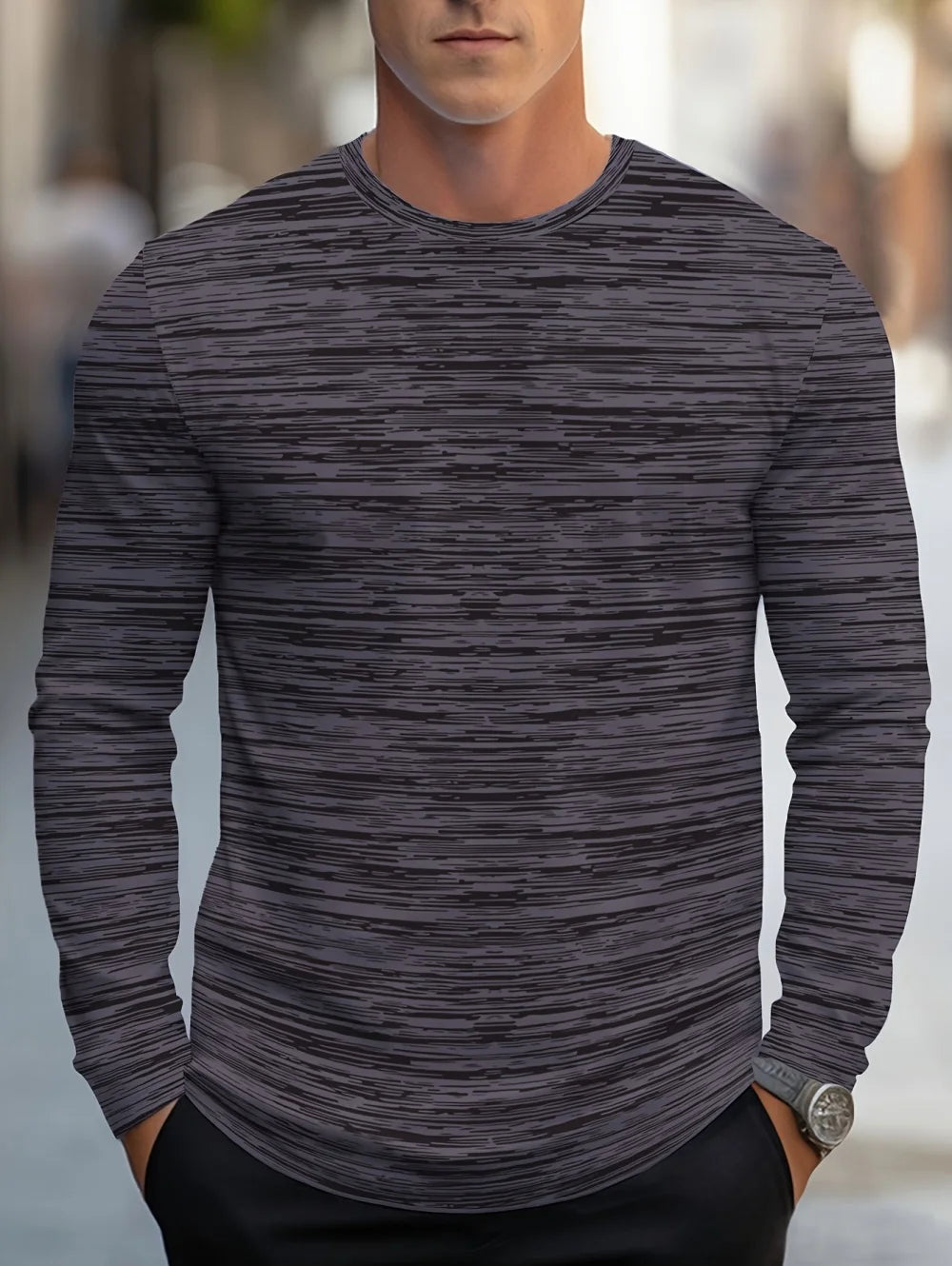 Oversized T-Shirts for Men Autumn Clothing T-Shirt Male T-Shirts Trip Hiking Camping Long Sleeves Tops Sportswear Man Clothing