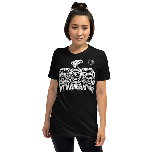 Short-Sleeve Unisex T-Shirt HED Moon Eagle design